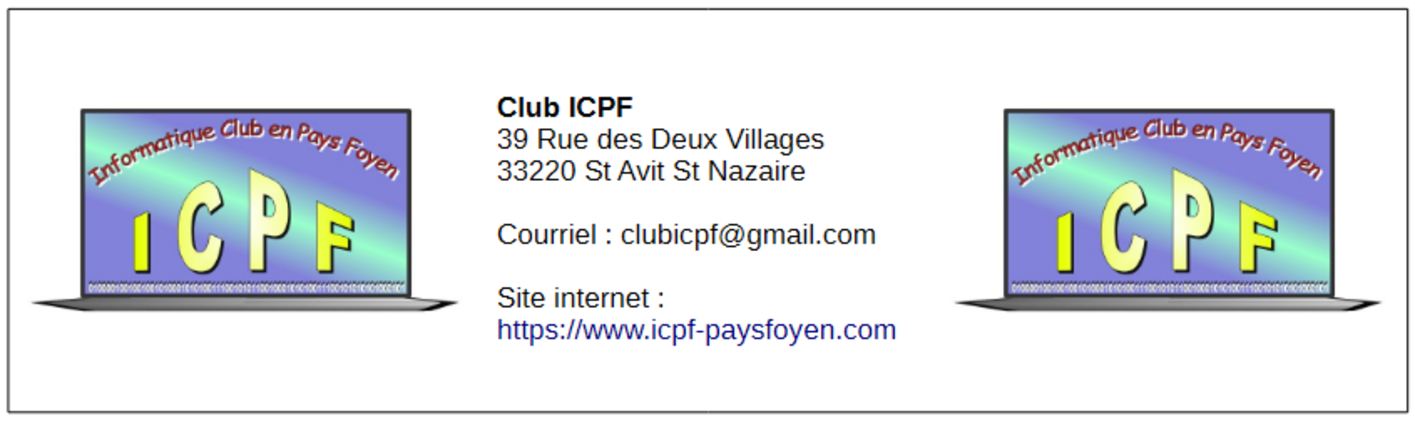 Club ICPF en Pays Foyen